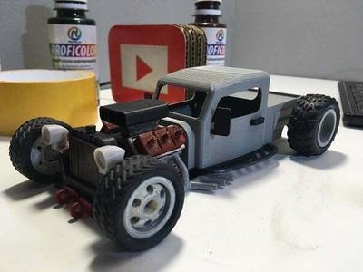 RC car 1 /24 / Hot rod / Drift car