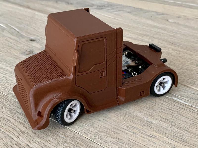 RC Race Truck body for WLToys K989 - cab forward