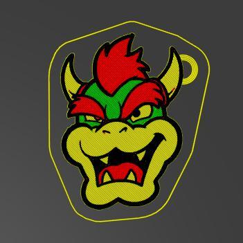 Bowser keychain