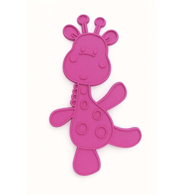 Dancing giraffe cookie cutter