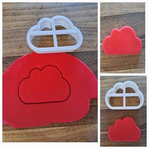 Cloud outline cookie cutter/fondant cutter