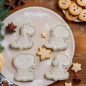 Cute Dinosaurs Cookie Mold Set
