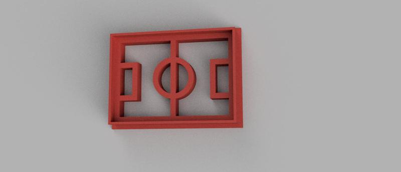 soccer-field COOKIE CUTTER