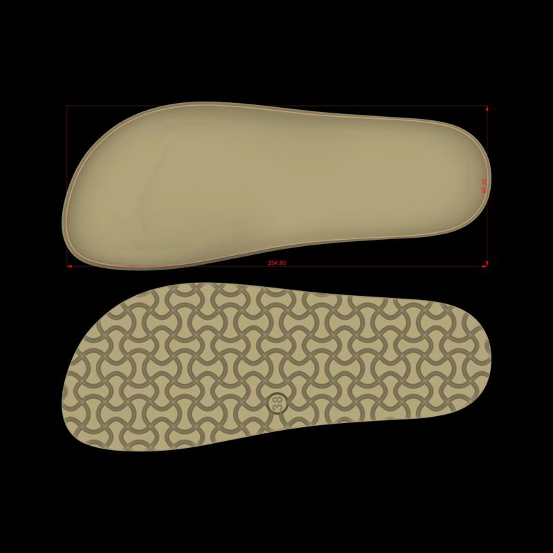 ALABAMA WOMEN SHOES SOLE SIZE 38