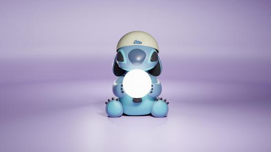 Stitch Disney Cap 3D Lamp