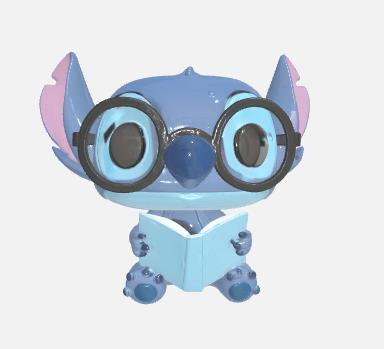 Funko Pop Stitch Reading Book