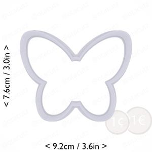Butterfly Cookie Cutter 3.25in / 8.3cm