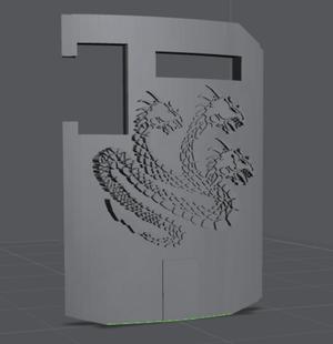 XX legion breacher Sheild - Fully Supported - Hydra