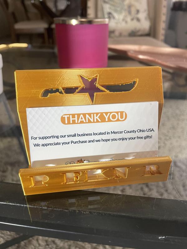 Puerto Rico business card holder