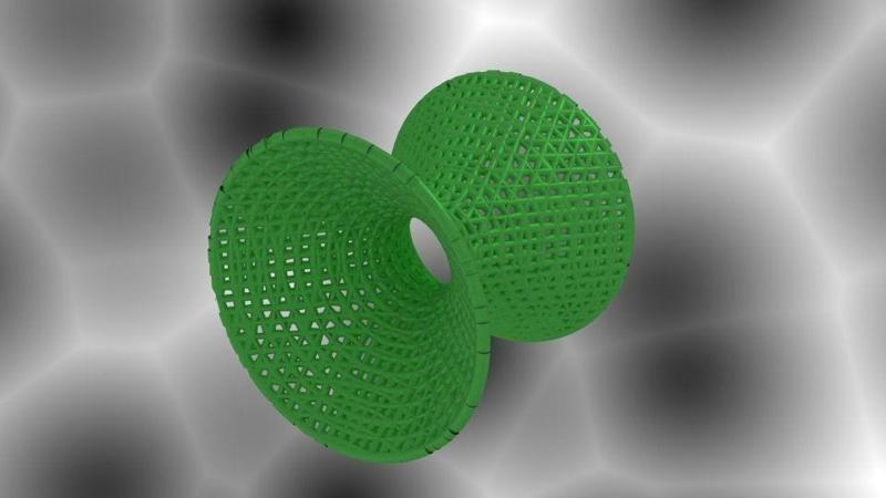 Hyperboloid Math Art