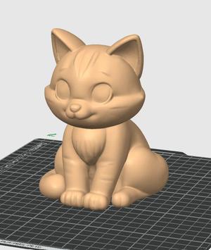 Süße sitzende Katze