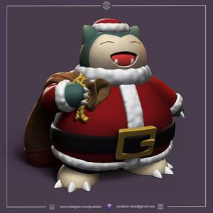 Santa Snorlax