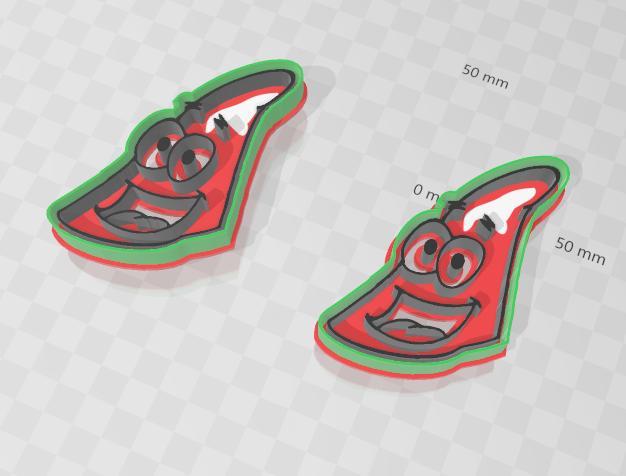 Patrick Star Cookie Cutter Face