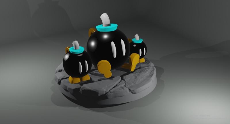 Bomb omb - Super Mario Bros