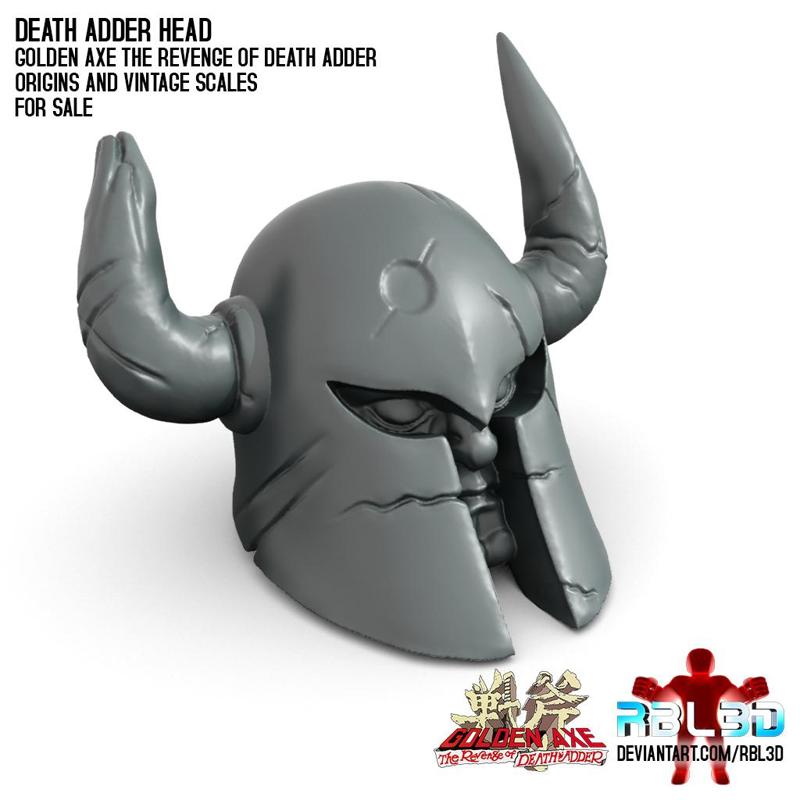 Death Adder head for 5.5 motu vintage, origins, classics and mastervese