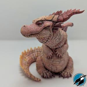 Croc-Dragon Sculpture