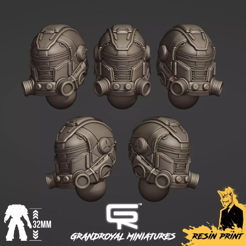 MARSENARY ASSAULT TROOPER HELMET GRADE 5 Product Code MATHG5