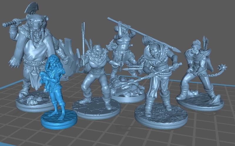 Arctic Chiefs, Barbarians, Warriors & Berserkers,