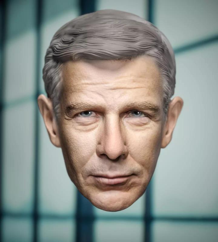 Andor Ben Mendelsohn as Orson Krennic Star Wars Rogue One head