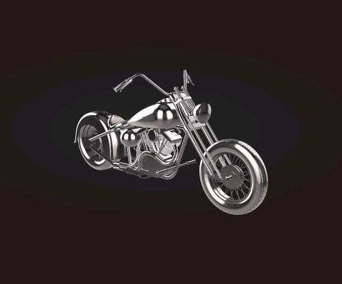 chopper, Harley Davidson motorcycle.