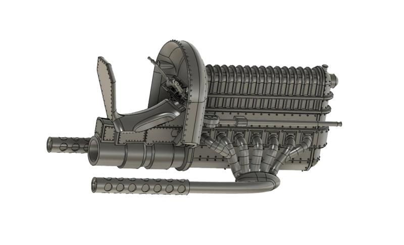 DIESEL PUNK ATTACK CHOPPER