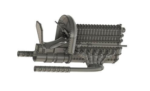 DIESEL PUNK ATTACK CHOPPER