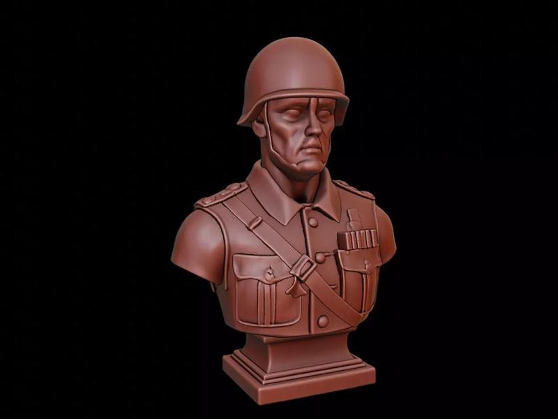 Soldier Bust