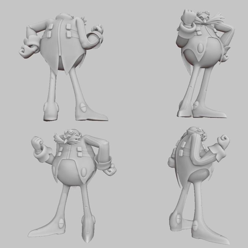 Sonic Dr Eggman Modern