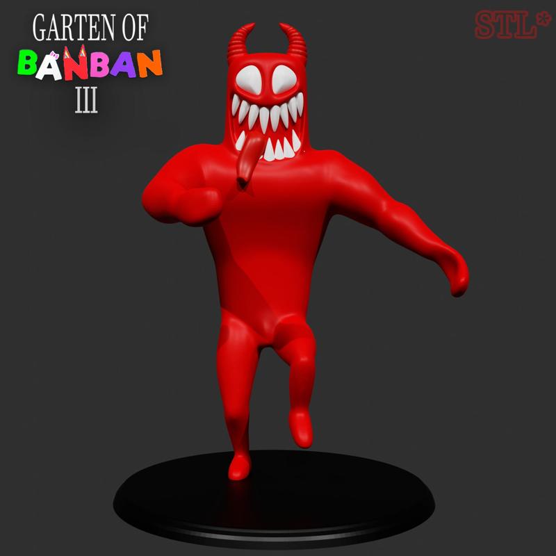 EVIL BANBAN FROM GARTEN OF BANBAN 3 NEW MONSTERS | FAN ART | BGGT