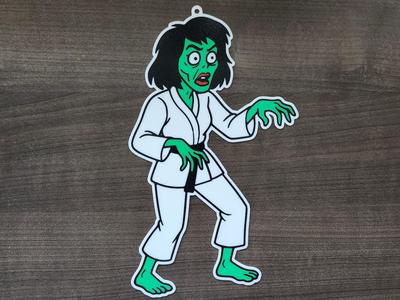 Karate Zombie Mom