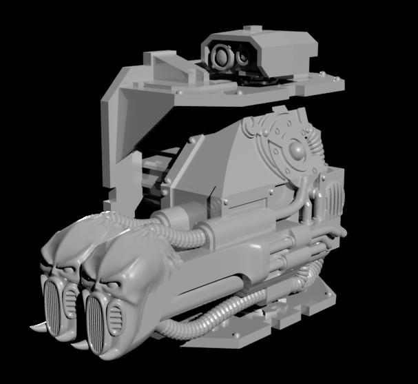 Evil Noisy Ground Plunderer Sonic Blaster Gun