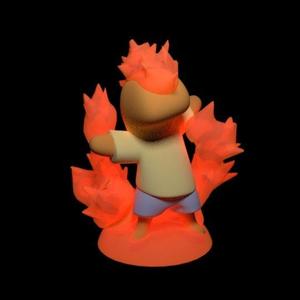 Salamander, the Fairy of fire