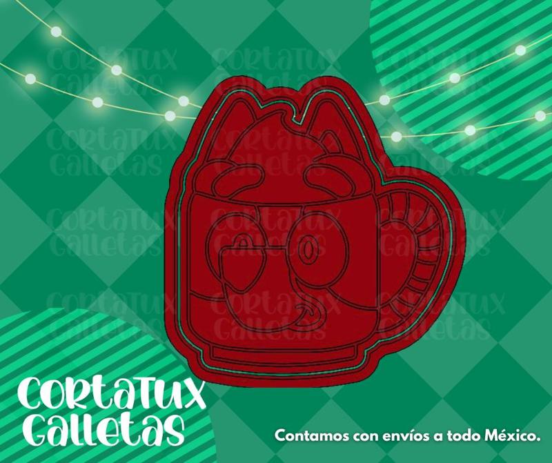 BLUEY CHRISTMAS Cookie Cutter 03