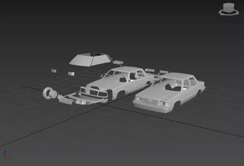 DODGE ARIES K SEDAN 1988 SEPARATED-READY TO PRINT