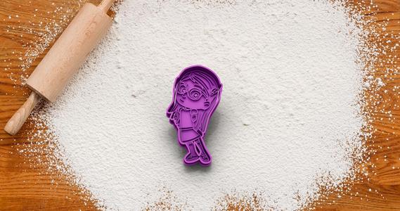 Amaya from PJ Masks cookie cutter
