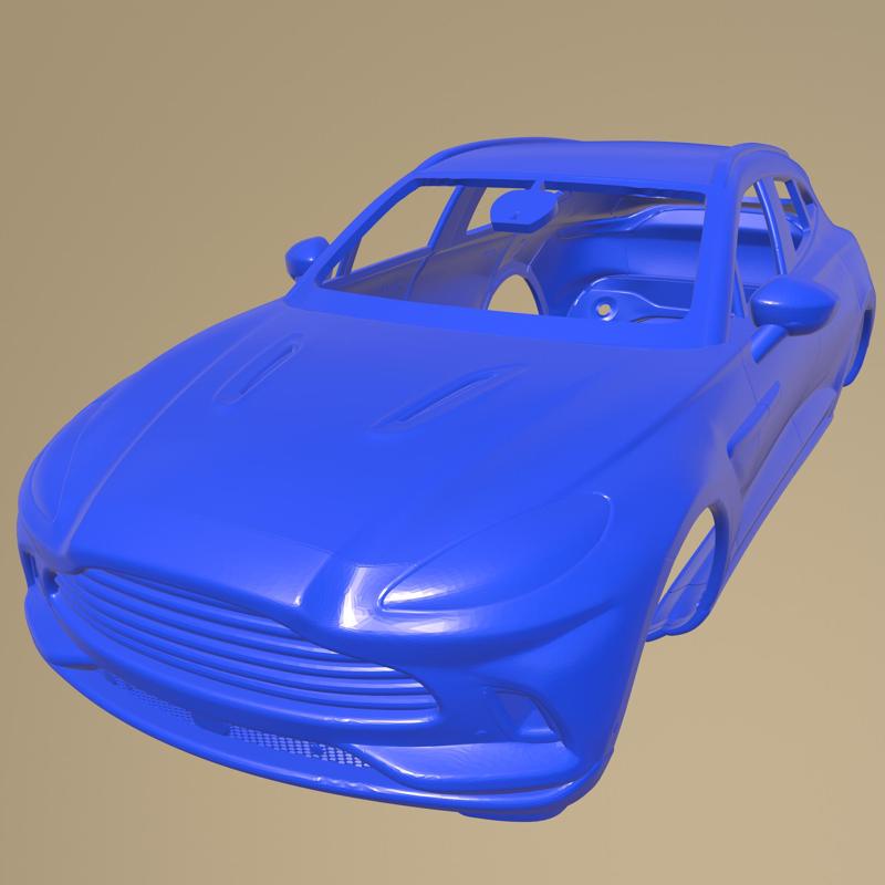 Aston Martin DBX 2022 PRINTABLE CAR BODY