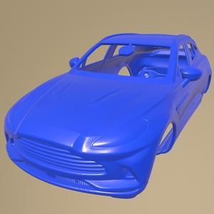 Aston Martin DBX 2022 PRINTABLE CAR BODY