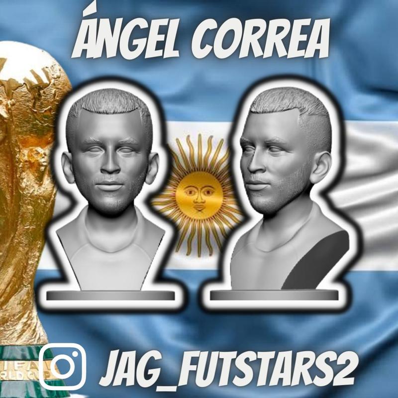 Argentina 2022 - Angel Correa - Soccer Bust