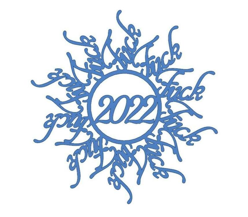 2021, 2022, 2023, 2024 Snowflake Ornament