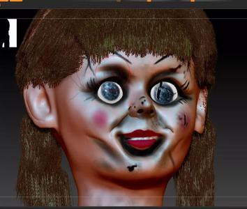 Annabelle doll lifesize scale doll parts