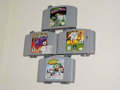 Nintendo 64 Video Game Hangers N64 UPDATED 2015-09-05