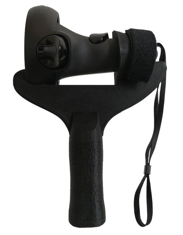 Oculus Quest 1 table tennis paddle (1cm blade and 65mm blade versions) by SolidSlime