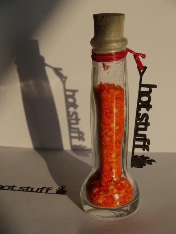 warning label for pepper flakes