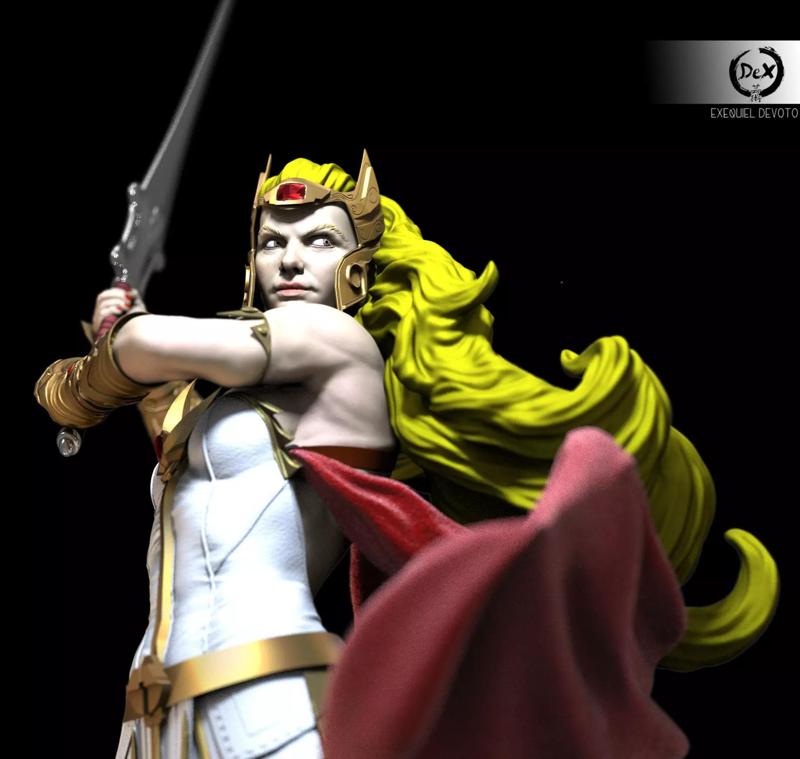 She-Ra the Princess of Power fan Art 1- 4 Scale