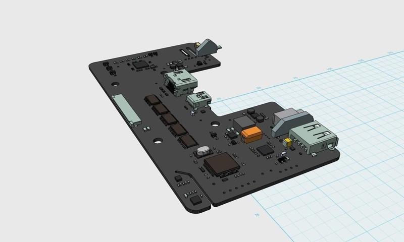 Oculus Rift DK2 Motherboard