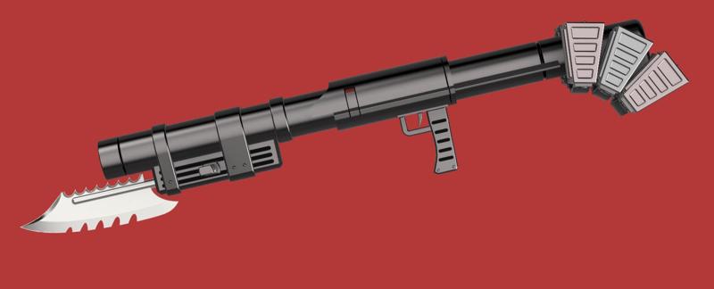 Devil May Cry 3 - Kalina Ann rocket launcher 3D model