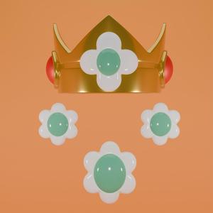 Princess Daisy Crown and Accesories