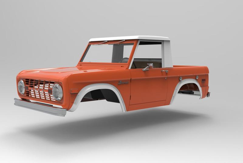 Ford Bronco - Fenders for Big wheels