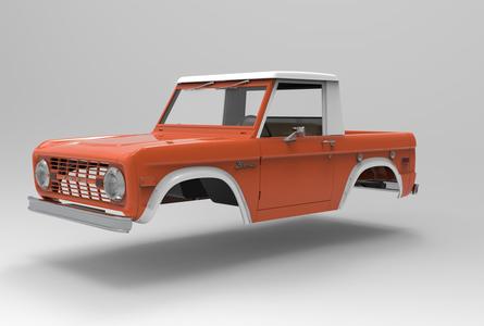 Ford Bronco - Fenders for Big wheels