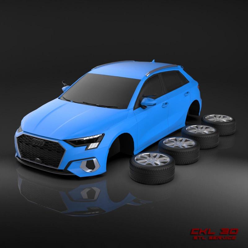 Audi A3 Sportback 2021 STL